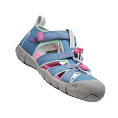 Buty sandały sportowe dziecięce Keen Seacamp II CNX Coronet Blue Pink 2024