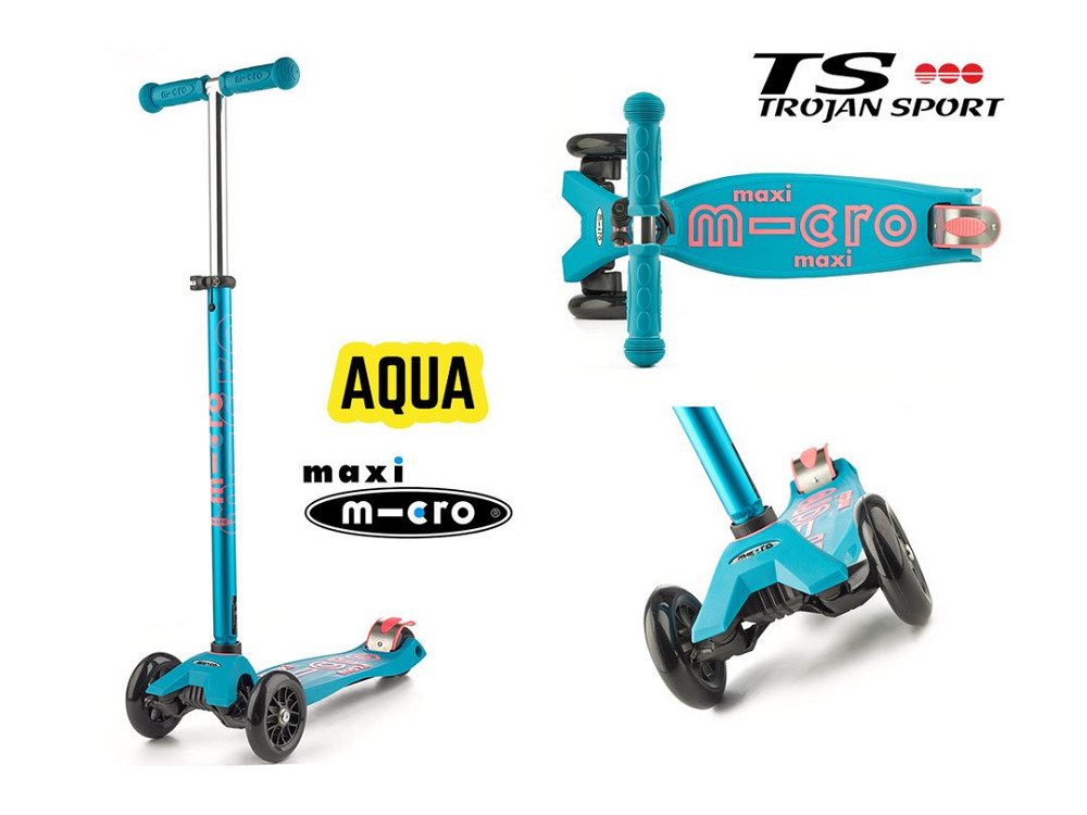 Hulajnoga Maxi Micro Deluxe Aqua 2025