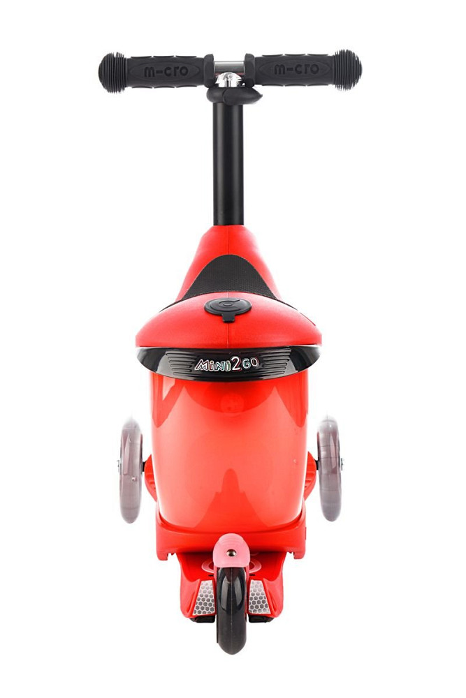 Jeździk i Hulajnoga Micro Mini2Go Deluxe Plus Red 