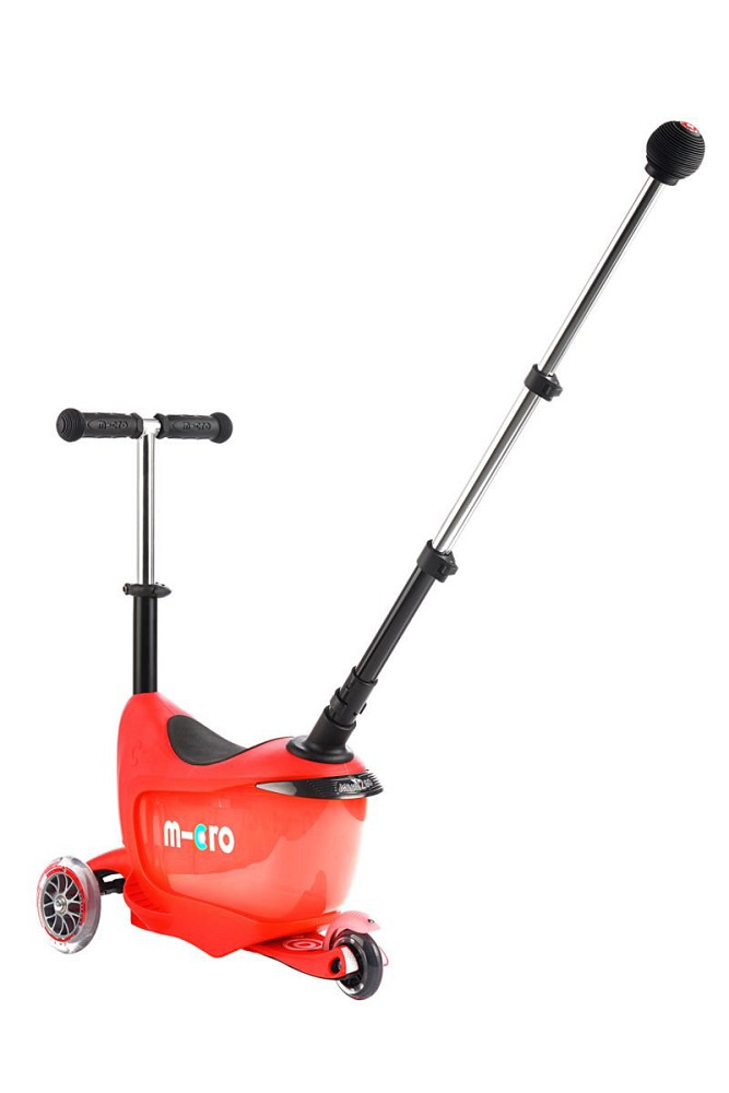 Jeździk i Hulajnoga Micro Mini2Go Deluxe Plus Red 