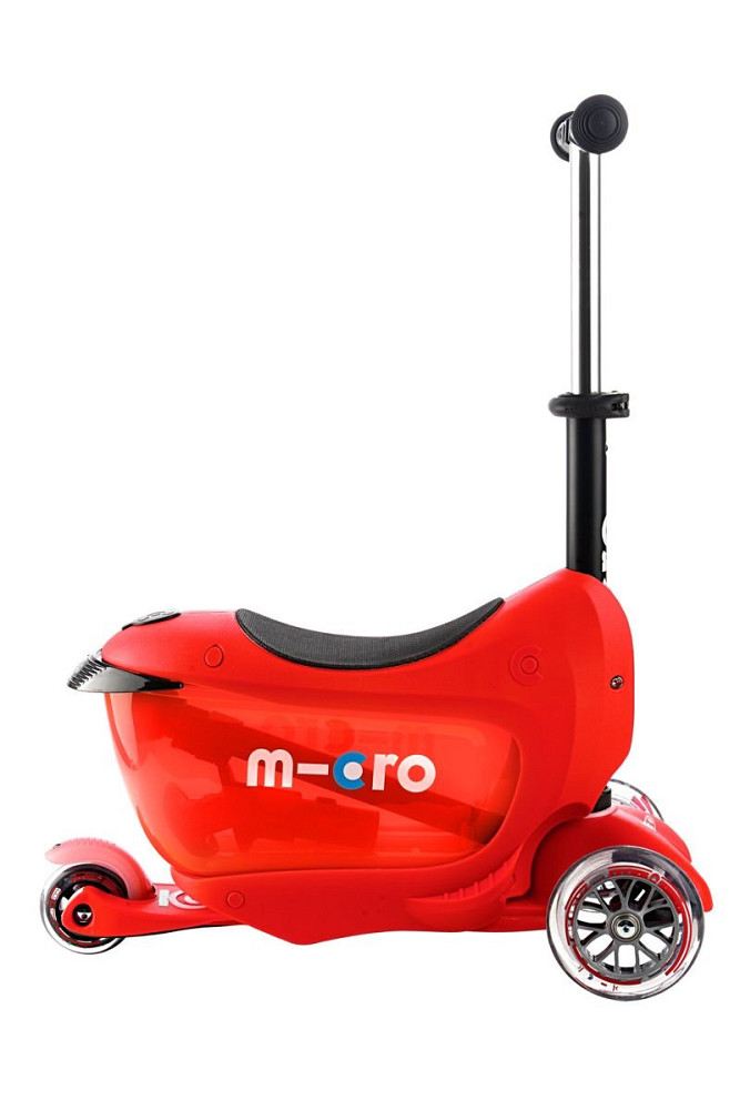 Jeździk i Hulajnoga Micro Mini2Go Deluxe Plus Red 