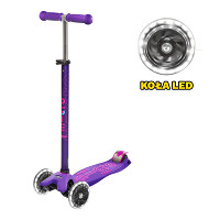 Hulajnoga Maxi Micro Deluxe LED Purple 2026