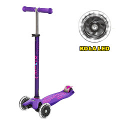 Hulajnoga Maxi Micro Deluxe LED Purple 2026