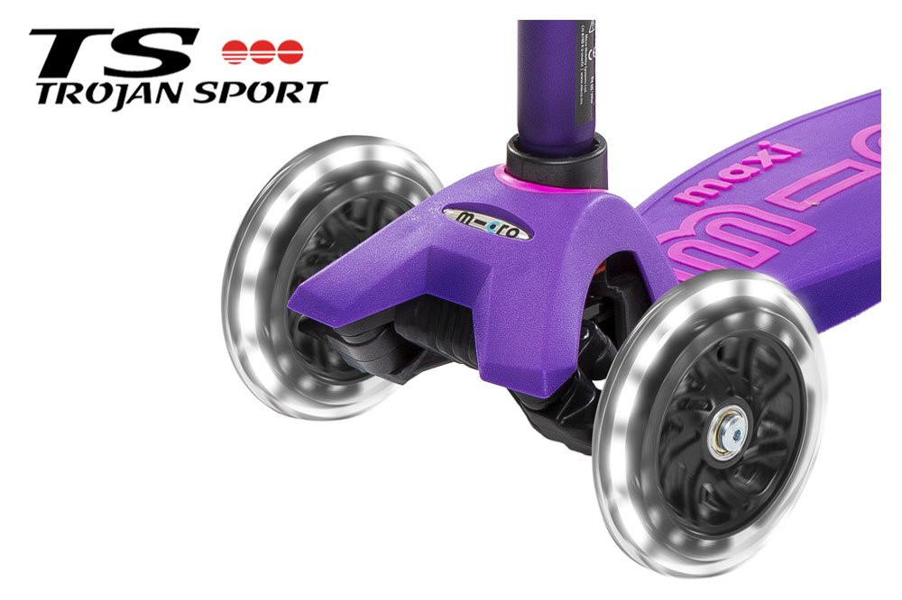 Hulajnoga Maxi Micro Deluxe LED Purple 2026