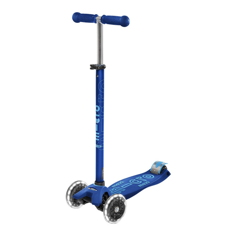 Hulajnoga Maxi Micro Deluxe LED Navy Blue 2026