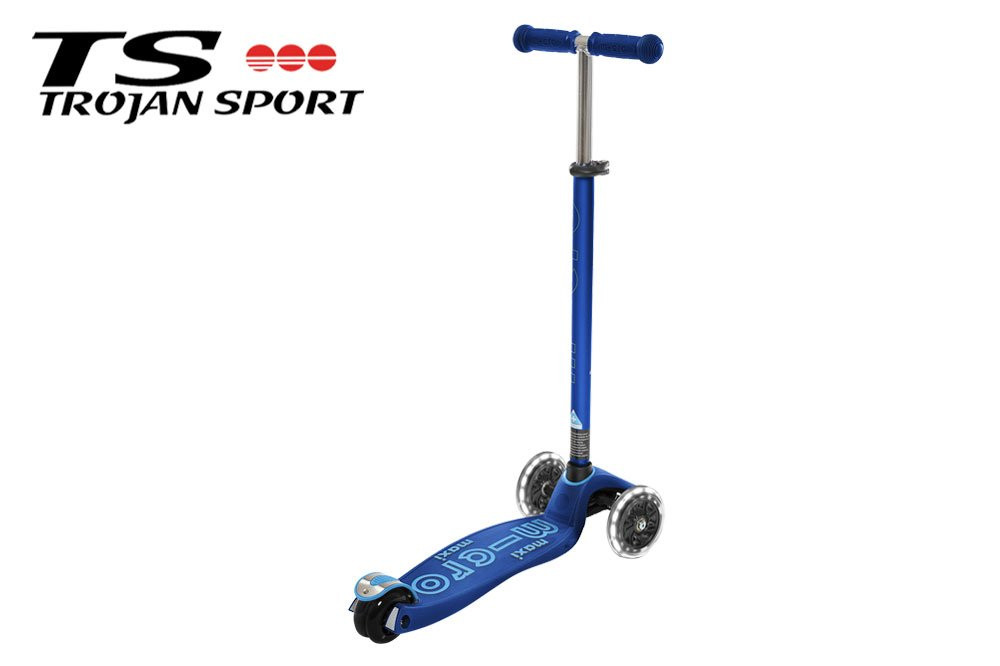 Hulajnoga Maxi Micro Deluxe LED Navy Blue 2026