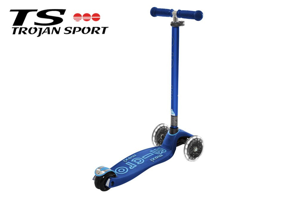 Hulajnoga Maxi Micro Deluxe LED Navy Blue 2026
