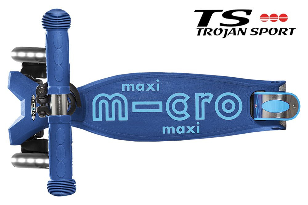 Hulajnoga Maxi Micro Deluxe LED Navy Blue 2026