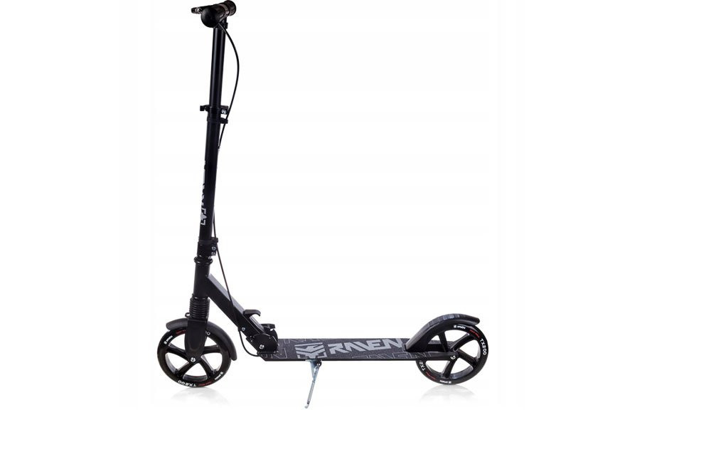 Hulajnoga Raven Straight PRO Black+Hamulec 200mm 2026