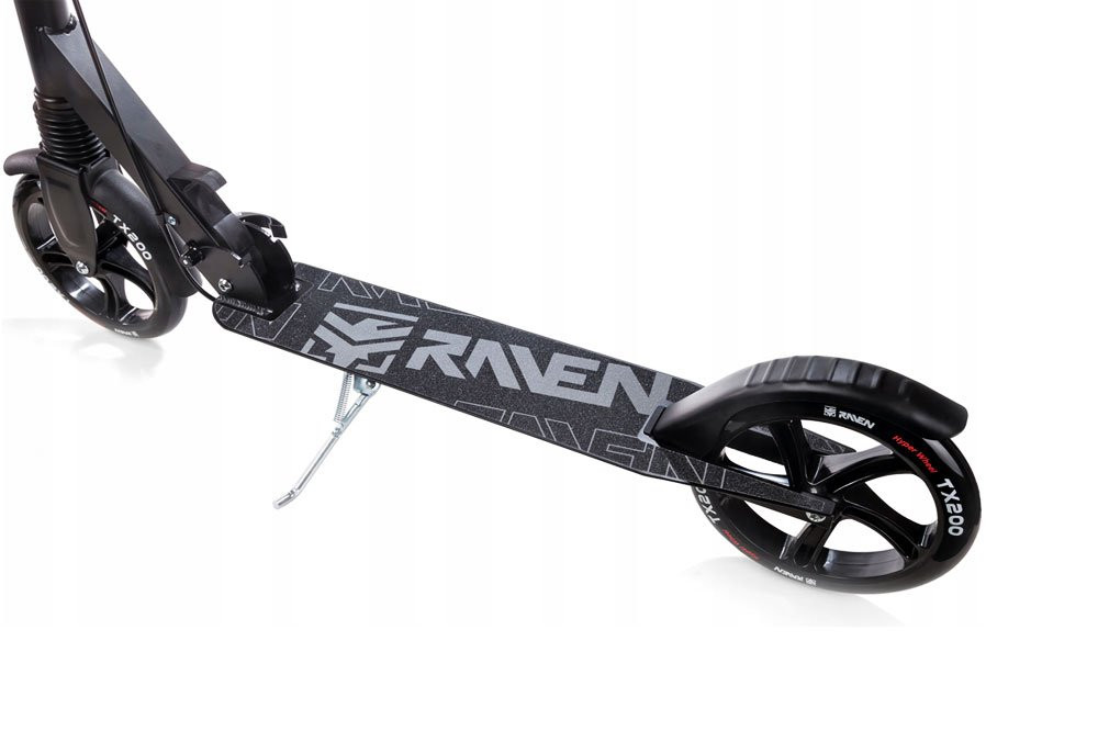 Hulajnoga Raven Straight PRO Black+Hamulec 200mm 2026