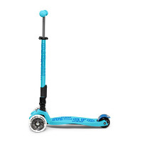 Hulajnoga Maxi Micro Deluxe Foldable Bright Blue LED 2026 składana