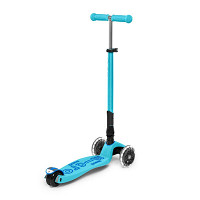 Hulajnoga Maxi Micro Deluxe Foldable Bright Blue LED 2026 składana