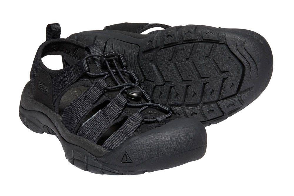 Buty sandały sportowe męskie Keen Newport H2 Triple Black 2026