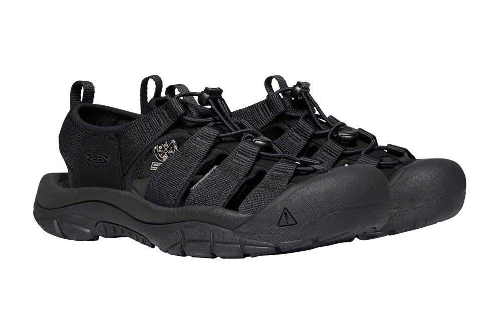 Buty sandały sportowe męskie Keen Newport H2 Triple Black 2026