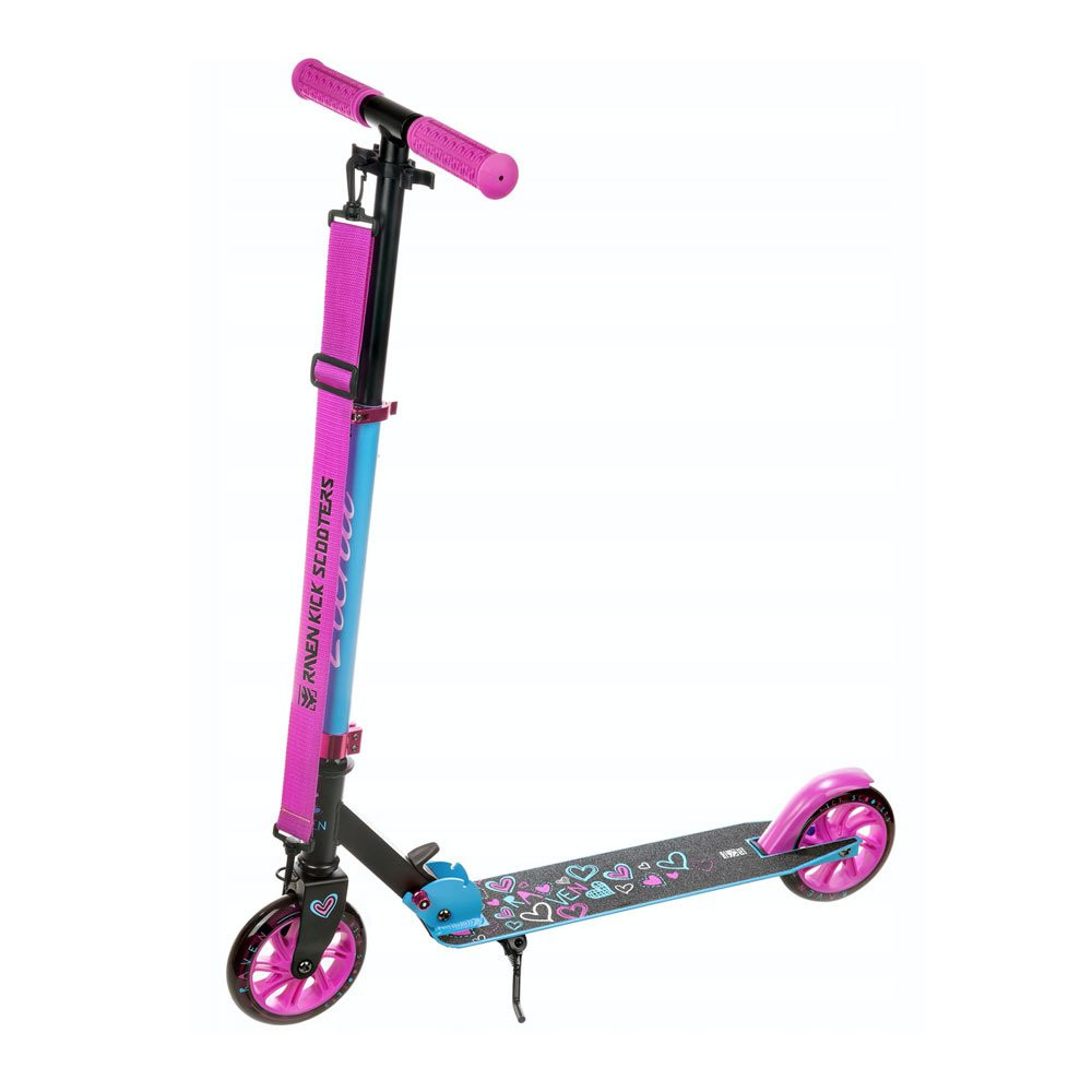Hulajnoga Raven Elena Black 145mm LED 2026