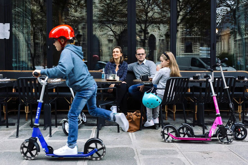 Hulajnoga Micro Cruiser Blue Led 2026