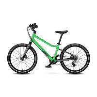 Rower dziecięcy Woom Explore 4 Jungle Green 20" 2026 + podpórka + bidon Woom Glug
