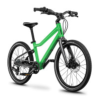 Rower dziecięcy Woom Explore 4 Jungle Green 20" 2026 + podpórka + bidon Woom Glug