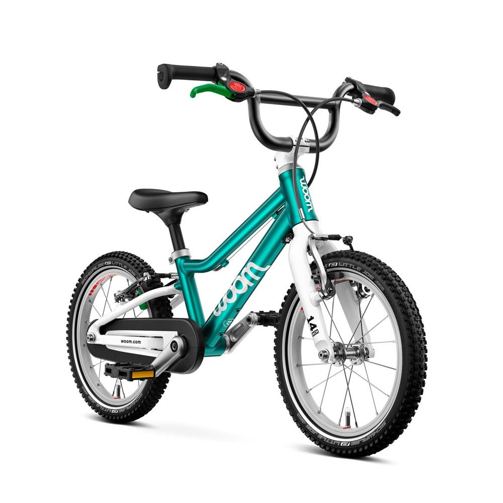 Rowerek dziecięcy Woom 2 GO Metallic Turquoise 14" 2026