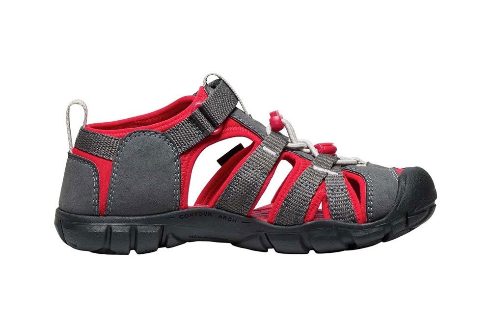 Buty sandały sportowe dziecięce Keen Seacamp II CNX Magnet Red Carpet 2026