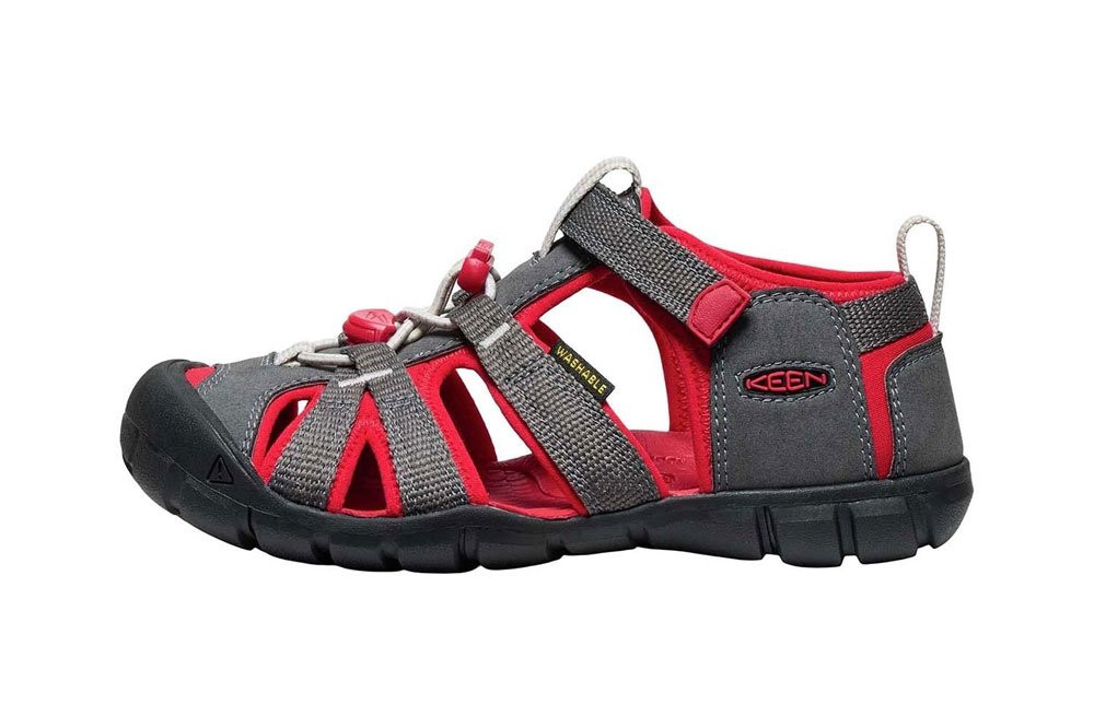 Buty sandały sportowe dziecięce Keen Seacamp II CNX Magnet Red Carpet 2026