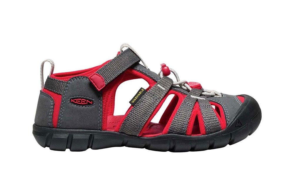 Buty sandały sportowe dziecięce Keen Seacamp II CNX Magnet Red Carpet 2026