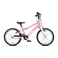 Rowerek dziecięcy Woom 3 GO Powder Pink 16" 2026 + podpórka + dzwonek