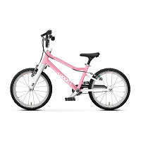 Rowerek dziecięcy Woom 3 GO Powder Pink 16" 2026 + podpórka + dzwonek