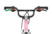 Rowerek dziecięcy Woom 3 GO Powder Pink 16" 2026 + podpórka + dzwonek