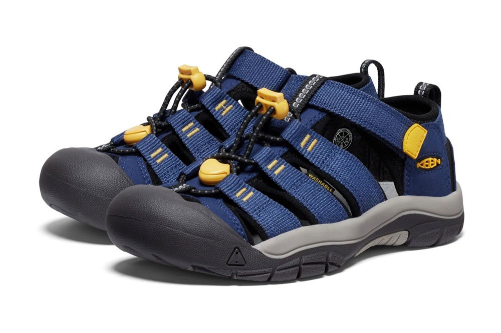 Buty sandały sportowe dziecięce Keen Newport H2 Naval Academy Yellow Youth 2026