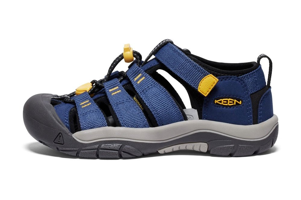Buty sandały sportowe dziecięce Keen Newport H2 Naval Academy Yellow Youth 2026