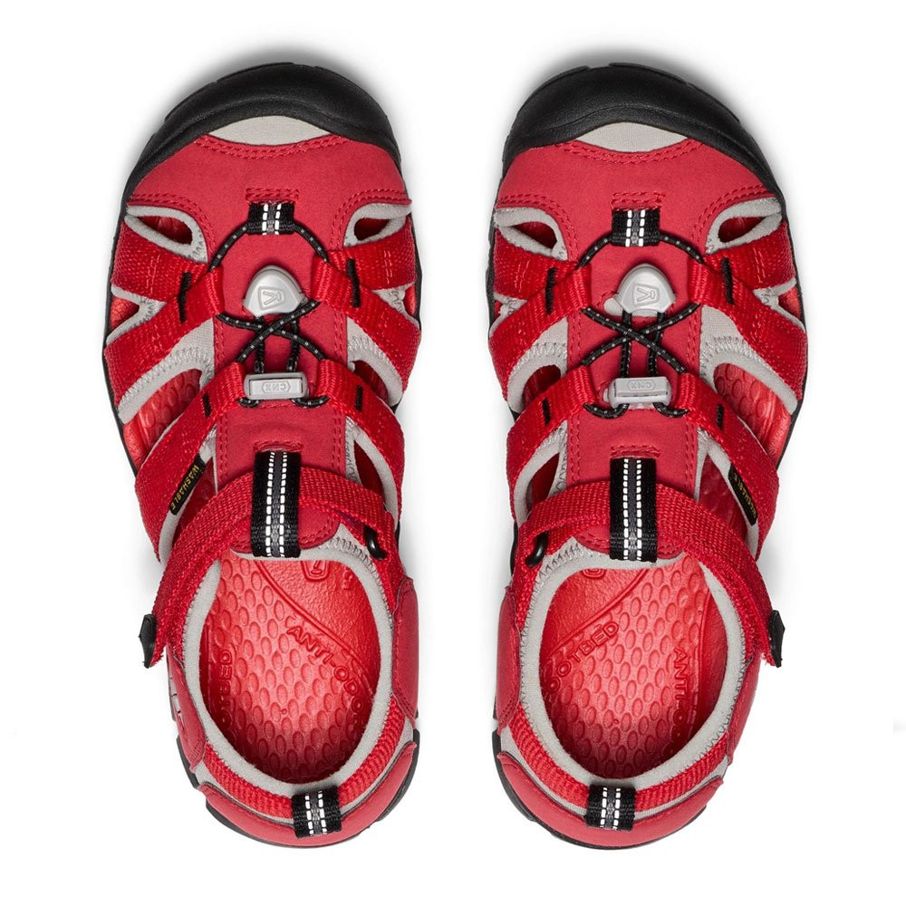 Buty sandały sportowe dziecięce Keen Seacamp II CNX Ribbon Red Alloy Youth 2026