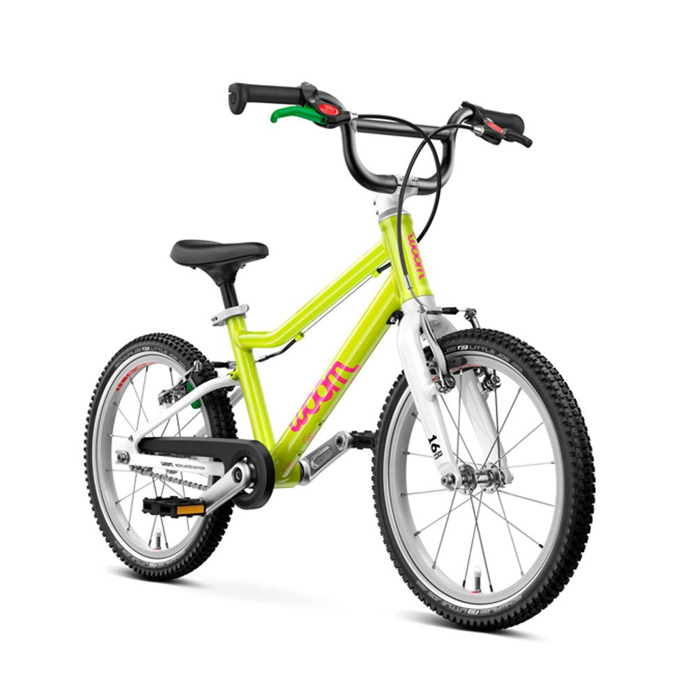 Rowerek dziecięcy Woom 3 Neon Lime 16" 2026