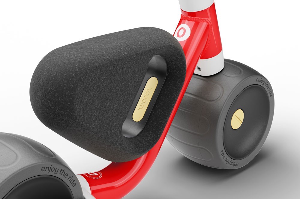 Rowerek biegowy samobalansujący Woom WOW Red Limited + Stapelstein Orginal mini 2026