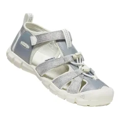 Buty sandały sportowe dziecięce Keen Seacamp II CNX Silver Star White 2023