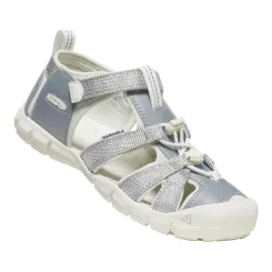 Buty sandały sportowe dziecięce Keen Seacamp II CNX Silver Star White