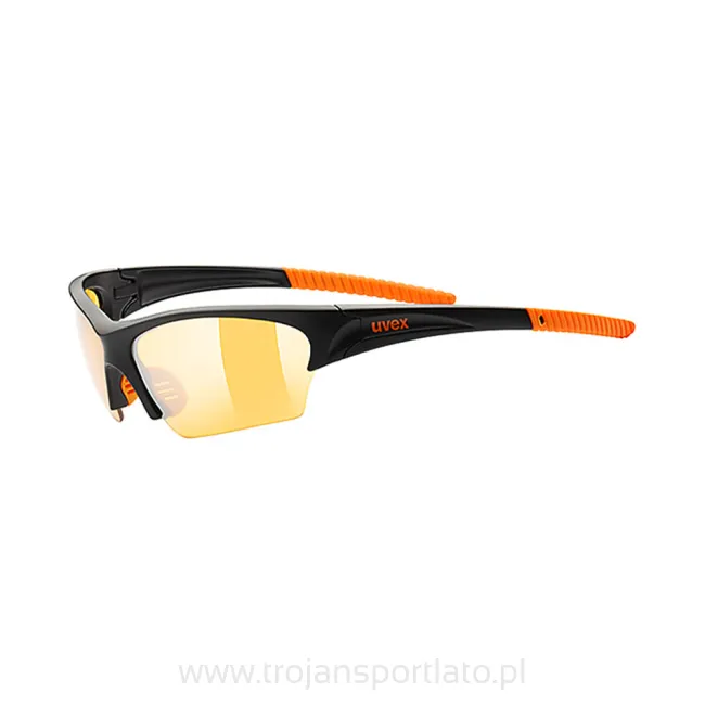 Okulary sportowe Uvex Sunsation Black Mat Orange S3