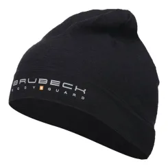 Czapka termoaktywna dwuwarstwowa Brubeck Active Wool Hat z wełną merino Black
