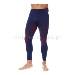 Spodnie męskie termoaktywne Brubeck Dry Navy Blue Red