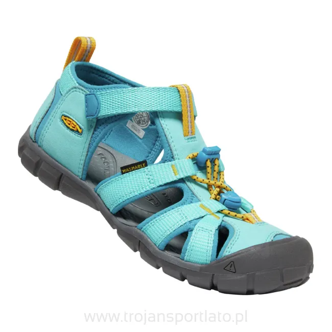 Buty sandały sportowe dziecięce Keen Seacamp II CNX Ipanema Fjord Blue 2024