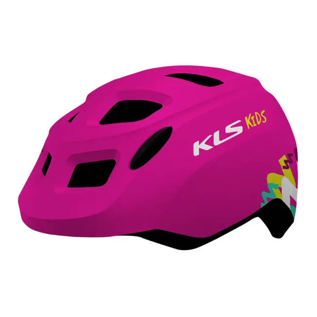 Kask rowerowy dziecięcy Kellys Zigzag Pink