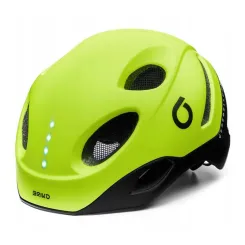 Kask Briko E-One Led Lime Fluo Black