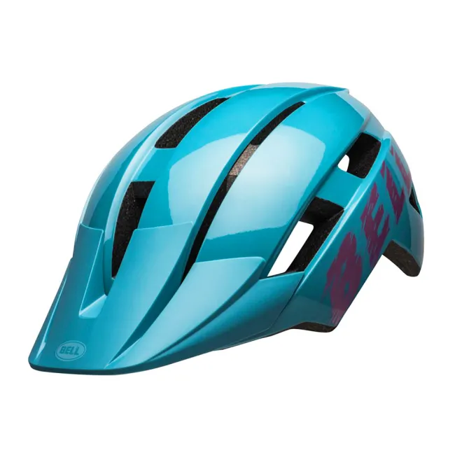 Kask rowerowy dziecięcy Bell Sidetrack II Light Blue Pink