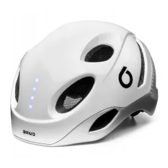 Kask Briko E-One Led White Out Silver 