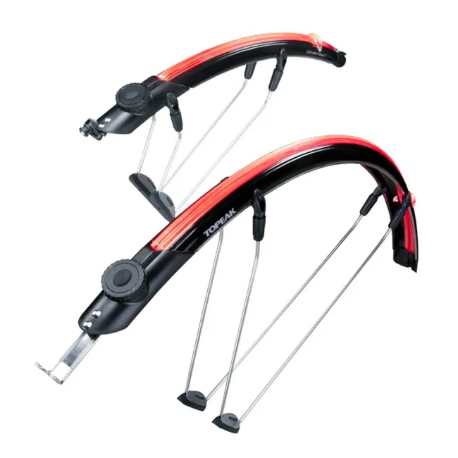 Błotniki Set Topeak DeFender iGlow X 28