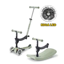 Bujak i Hulajnoga Micro Rock & Go LED Olive Sage 2026