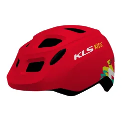 Kask rowerowy dziecięcy Kellys Zigzag Red 2023