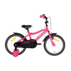 Rower dla dziecka Alpina Starter Pink 16" 2022
