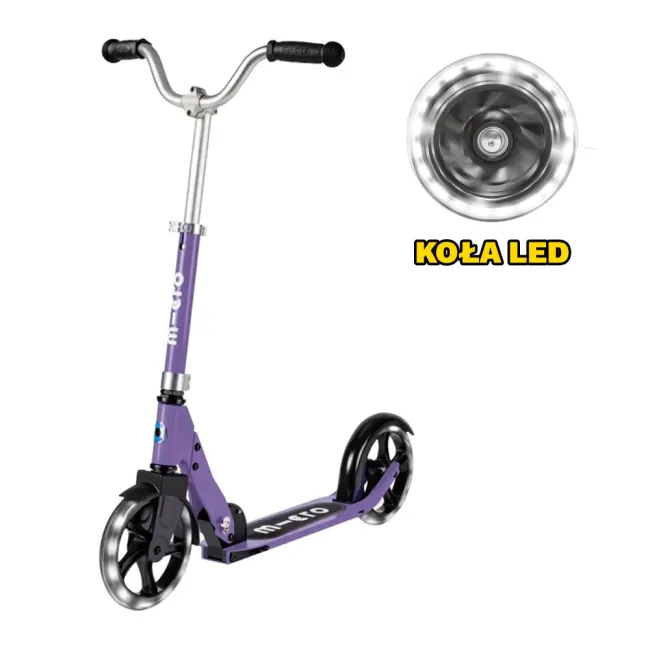 Hulajnoga Micro Cruiser Purple Led 2025