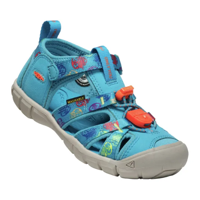 Buty sandały sportowe dziecięce Keen Seacamp II CNX Smokey Bear Fjord Blue